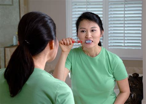 Filewoman Brushing Teeth Wikimedia Commons