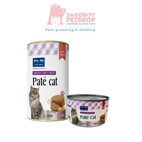 Pate cho Mèo Pro Pet Vị Cá Sagobity Petshop