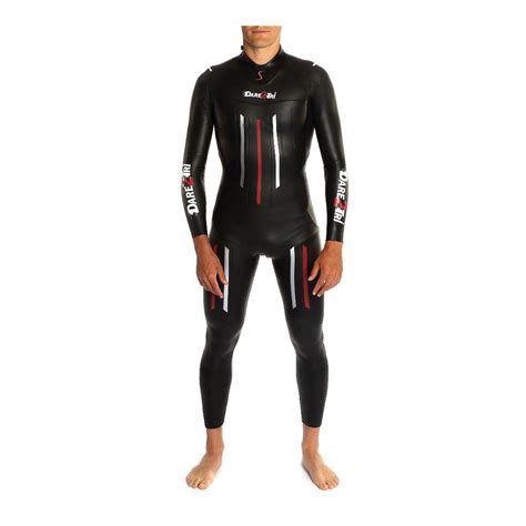 Dare2tri Dare2tri Mach3s 7 Wetsuit Men S Black Silver Red Private Sport Shop