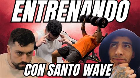 Entrenando Pecho Con Santo Wave Rutina De Espartano Youtube