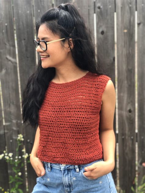 Easy Crochet Top Pattern Easy Peasy Summer Top By Knitcroaddict