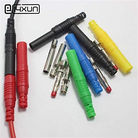 Buy Buyme Eclyxun 1pair Safety Shrouded 4mm Banana Plug 4mm Banana