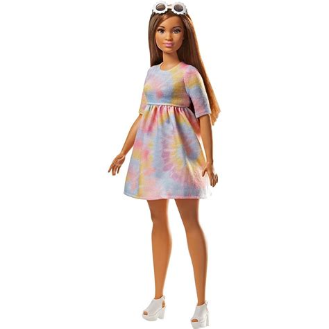 Mattel Barbie Fashionistas To Tie Dye For Curvy Doll FBR37 FJF42