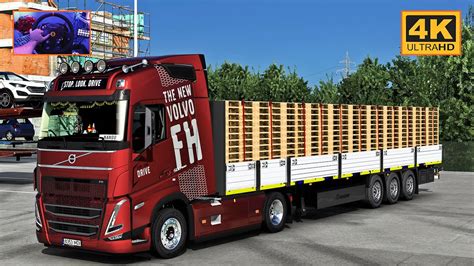 Volvo Fh Fh In Promods Osijek Klagenfurt Ets Gameplay K