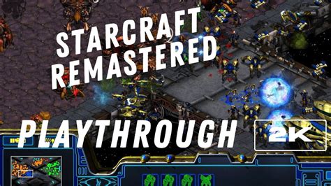 Starcraft Remastered Terran Mission 10 The Hammer Falls YouTube