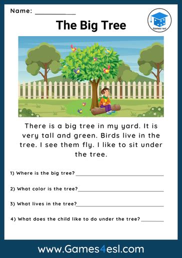 Free 1st Grade Reading Comprehension Worksheets Worksheets Library Worksheets Library