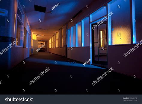 Old Abandoned Hospital Building Internals Light Stock Photo 111199598 ...