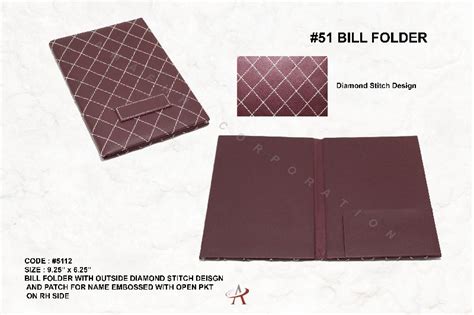 Bill Folder Amafhh Corporation Mumbai Maharashtra