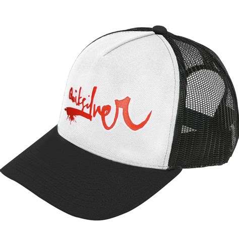 Boné Quiksilver DNA Impaired Trucker 3D Preto Branco