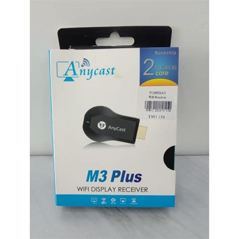 Anycast M Plus Wifi Display Receiver Wifi Shopee