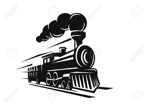 Train Silhouette Vector at Vectorified.com | Collection of Train ...