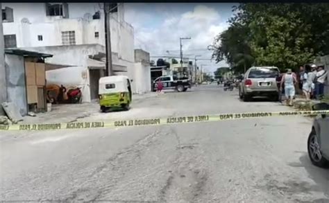 Hombre es ejecutado a balazos en la supermanzana 217 de Cancún