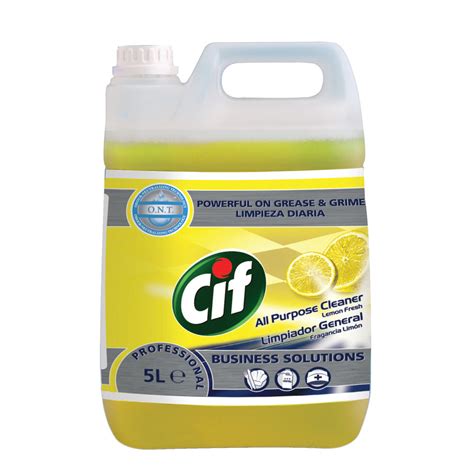 Cif Professional All Purpose Cleaner Lemon 5 Litre 7517879