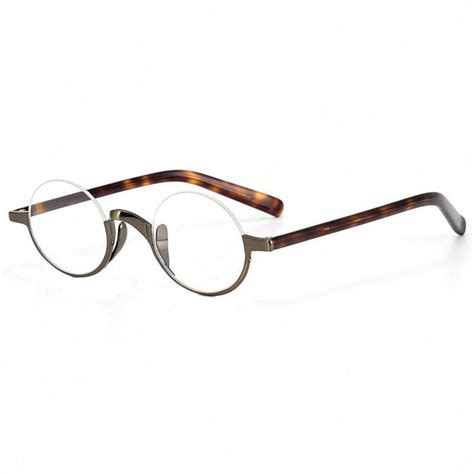 Oval Glasses A1108 Mens Glasses Fashion Half Frame Glasses Glasses