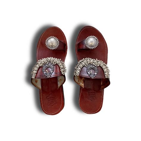 Indian Women Handmade Leather Sandals Slippers for Women - Etsy