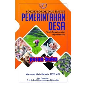 Jual Buku Pokok Pokok Dan Sistem Pemerintahan Desa Muhamad Muiz