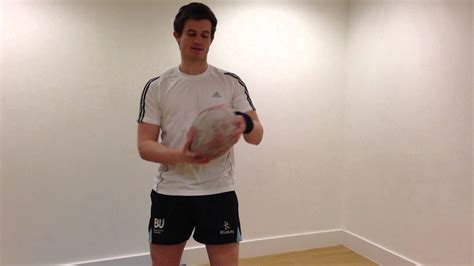 How To Spin Pass A Rugby Ball Youtube