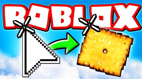 How To Change Your Roblox CURSOR INTO A CHEEZ IT YouTube