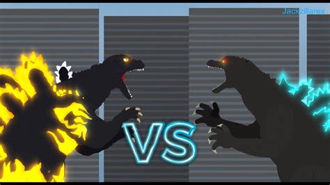 Burnning Godzilla Vs Godzilla Final Wars Stick Nodes Animation Youtube