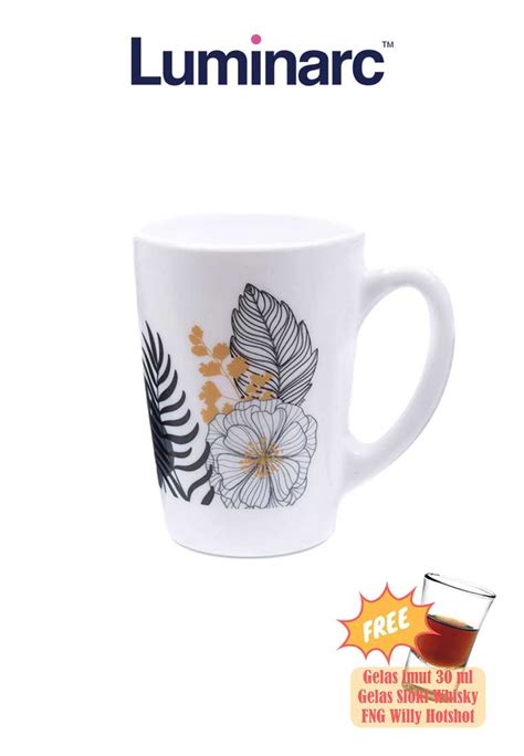 Jual Luminarc Luminarc Gelas Mug New Morning Palm Springs Ml Per Pcs