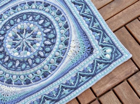 Large Crochet Squares Or Second Life Of Dandelion Mandala Lillabjörn S Crochet World