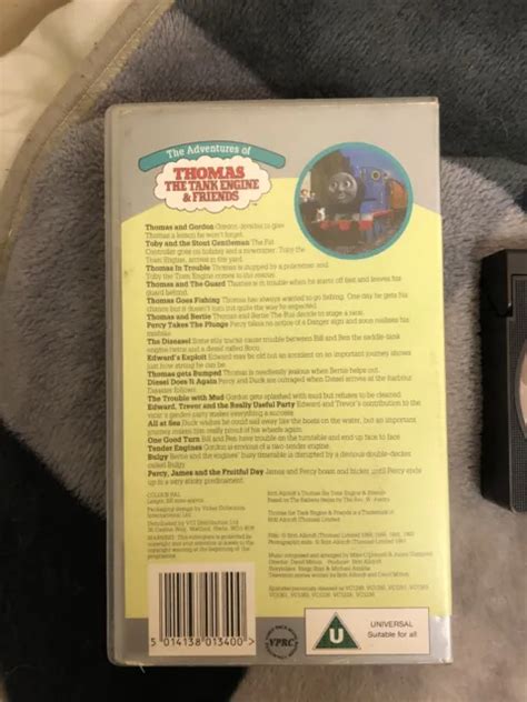 THOMAS THE TANK Engine Friends Bumper Special VHS Video Tape 1992