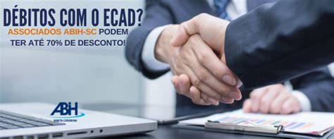 D Bitos Ecad Associados Abih Podem Ter Desconto