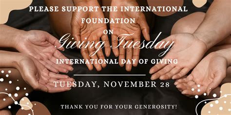 Giving Tuesday 2023 Altrusa International Foundation