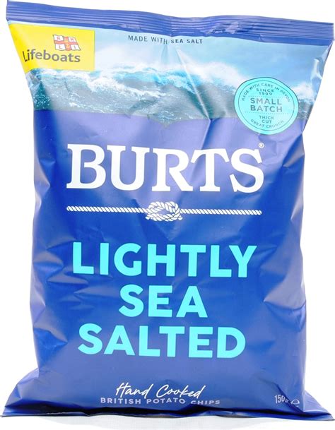 Burts Potato Chips Sea Salt X G Amazon Co Uk Grocery