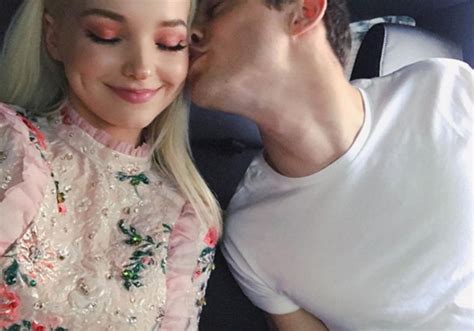 Dove Cameron And Thomas Doherty Celebrate One Year Anniversary Look