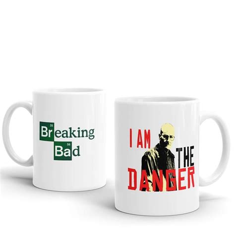 Breaking Bad Tv Series Walter White Iam The Danger Mugs Uk Breaking