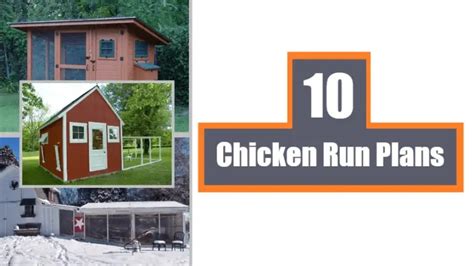 10 Free Chicken Run Plans & Ideas That Are Easy to Build (100% Free)