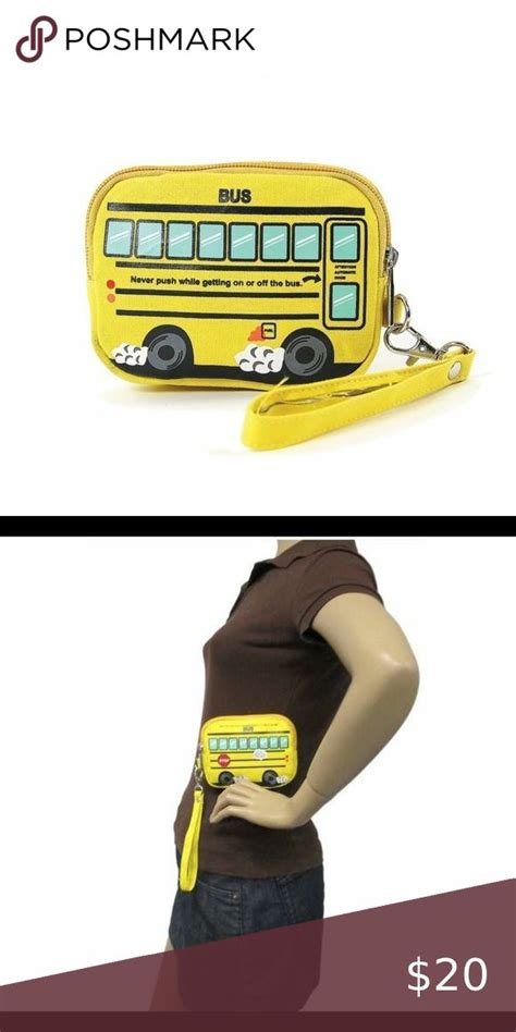 School 🏫 Bus 🚌 Wristlet School Bus Bus School