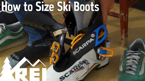 Skiing How To Size Ski Boots Youtube