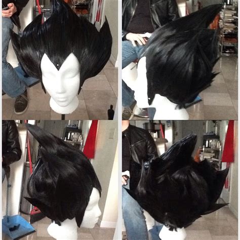 Vegeta Cosplay wig by DrowningInRice on DeviantArt