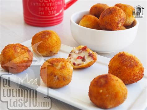 Croquetas De Cecina Y Pimiento El Cocinero Casero Entrantes