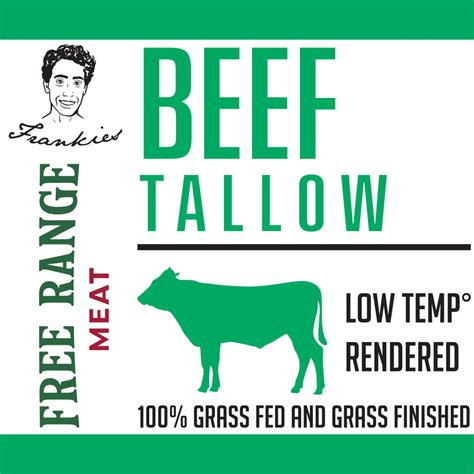 Beef Tallow 100 Grass Fed Grass Finished Pasture Raised Pastured Frankie S Free Range Meats