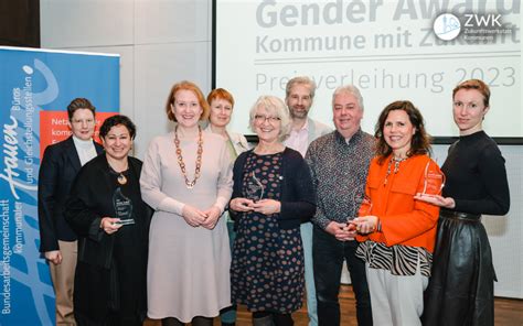 Gender Award Kommune Mit Zukunft 2023 ZWK Zukunftswerkstatt Kommunen