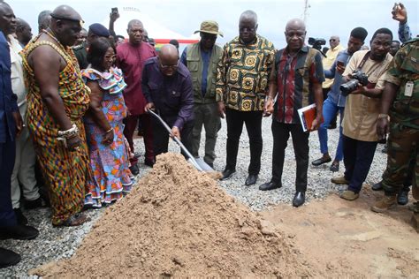 President Akufo Addo Cuts Sod For Affordable Housing