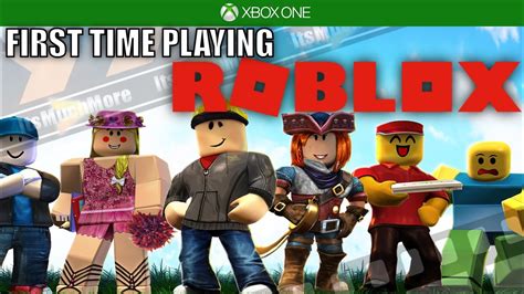 First Time Playing Roblox Xbox One Youtube