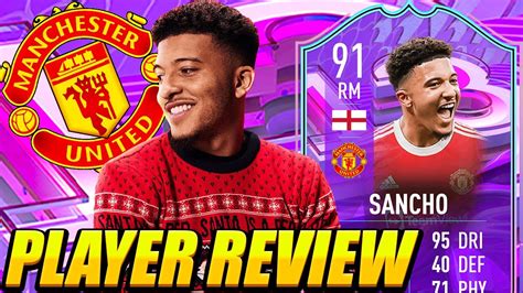 5⭐️ Weak Foot Upgrade 91 Fut Birthday Sancho Player Review Fut