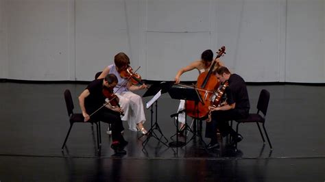 Beethoven Op 18 No 4 Brentano Quartet LIVE YouTube