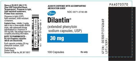 Dilantin FDA Prescribing Information Side Effects And Uses