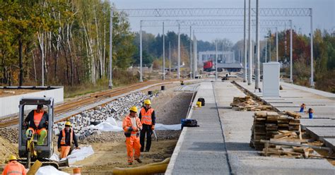 Trwa Budowa Linii Kolejowej Na Lotnisko W Pyrzowicach