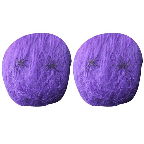 Realistic Spider Web Decoration Gossamer Lightweight, Vivid Eerie ...