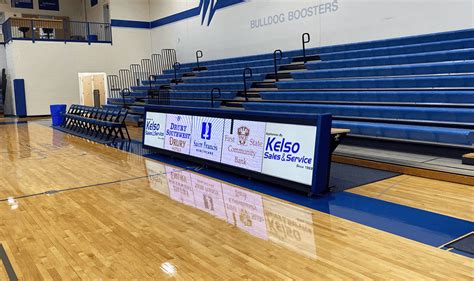 Notre Dame High School Score Table Digital Scoreboards