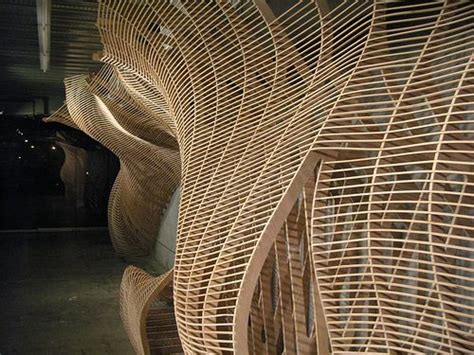 Parametric Wood Screen Design Parametric Wood Design