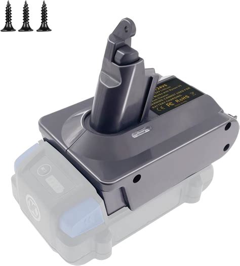 Amazon EID Adapter For Kobalt 24 Volt Fit For Dyson V6 Vacuum