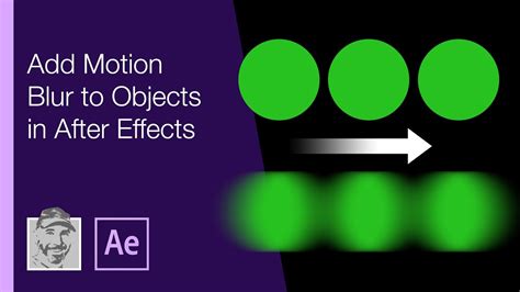 Add Motion Blur To Objects In After Effects Youtube