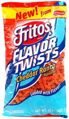 Fritos Flavor Twists Corn Snacks Cheddar Ranch Corn Snacks Oz